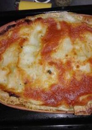 Una foto de Lasaña de pollo y verdura