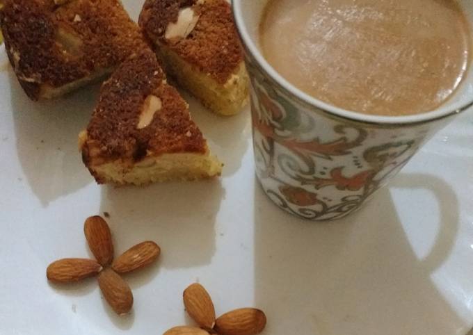 Recipe of Homemade Almond honey cake