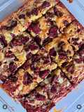 Red Velvet & White Chocolate Layer Brownies