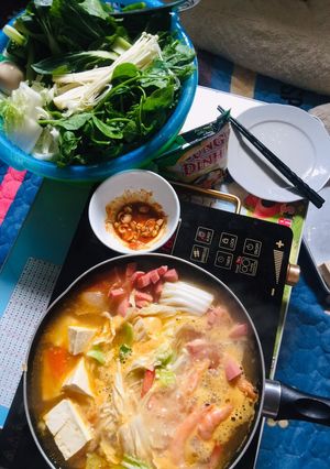 Hình của món Lẩu Thái thập cẩm 1 người.