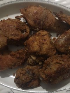 صورة لوصفة دجاج مقلي🍗🐔دجاج مقلي مقرمش من الخارج وطري من الداخل😋