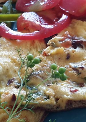 Zdjęcie przepisu Omlet po adżarsku.
