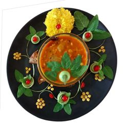 A picture of DUDHI (BOTTLE GOURD) & CHANA ni DAL (SPLIT CHICKPEAS) SABJI.