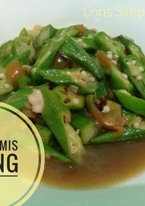 Foto resep Okra tumis udang