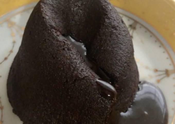 Chocolate Lava Cake with Air Fryer
