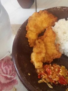 Foto resep Ayam Goreng tepung sambel bawang