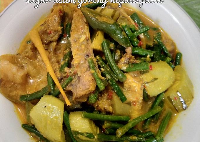 Sayur Asem Goreng Kepala Patin