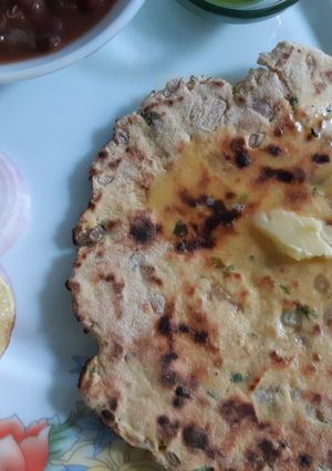 A picture of Besani roti.