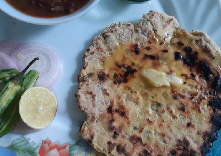 Recipe of Homemade Besani roti