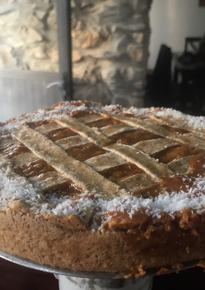 Una foto de Pastafrola de Dulce de leche