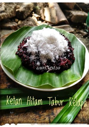 Foto resep Ketan Hitam Tabur Kelapa