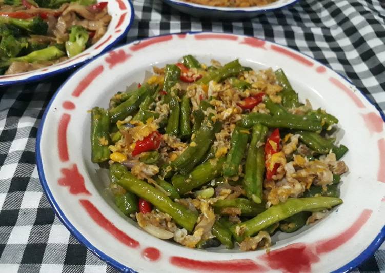 Resep Orak Arik Telur Kacang Panjang yang Lezat