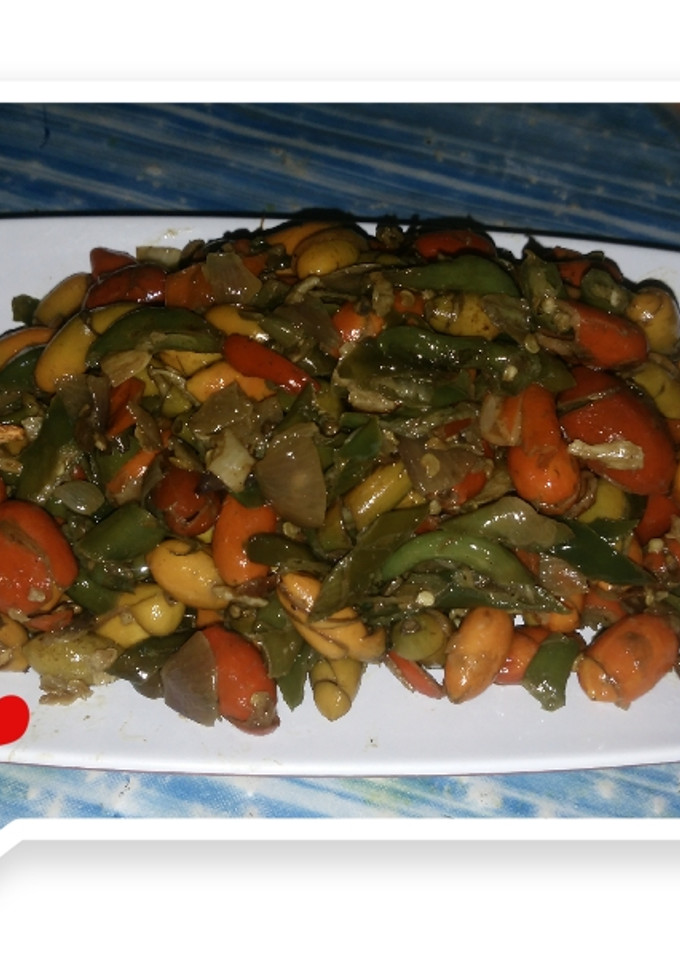 Foto resep Sambal padang kulit melinjo