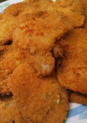 Una foto de Filetes empanados (especial de mi abuela)