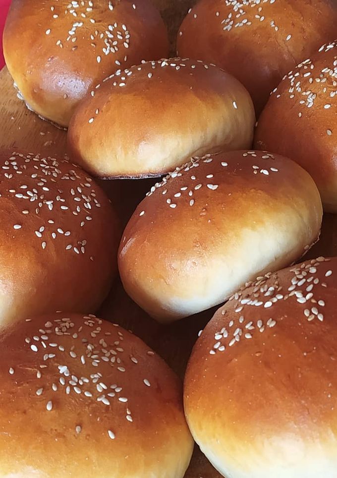 Una foto de Pan de hamburguesa