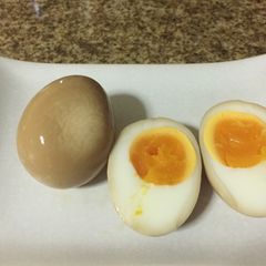 Seasoned Egg (Ni-tamago) A picture of Seasoned Egg (Ni-tamago).