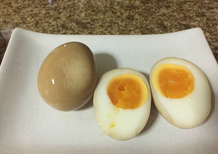 How to Make Homemade Seasoned Egg (Ni-tamago)