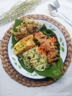 Foto resep Pecel Mie