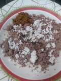 ராகி புட்டு (ragi puttu recipe in tamil)