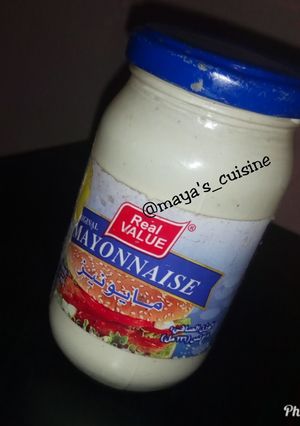 A picture of Home made mayonnaise.