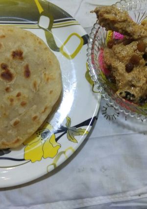 A picture of Chicken rezala.