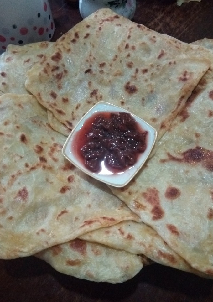 صورة لوصفة مسمن مع قهيوة تاع الصباح