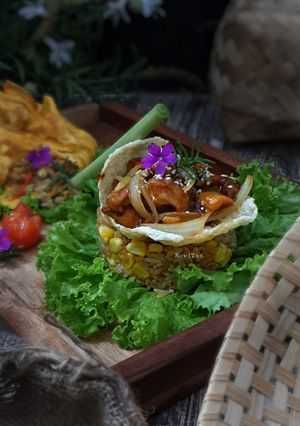 Foto resep 324. Nasi Goreng Ayam Lada Hitam
