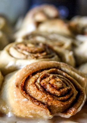 Zdjęcie przepisu Klasyczne cinnamon rolls.