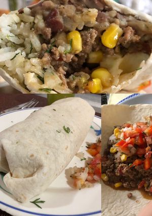 Una foto de Sipote Burrito Mixto Mexicano 🌯 (paso a paso)