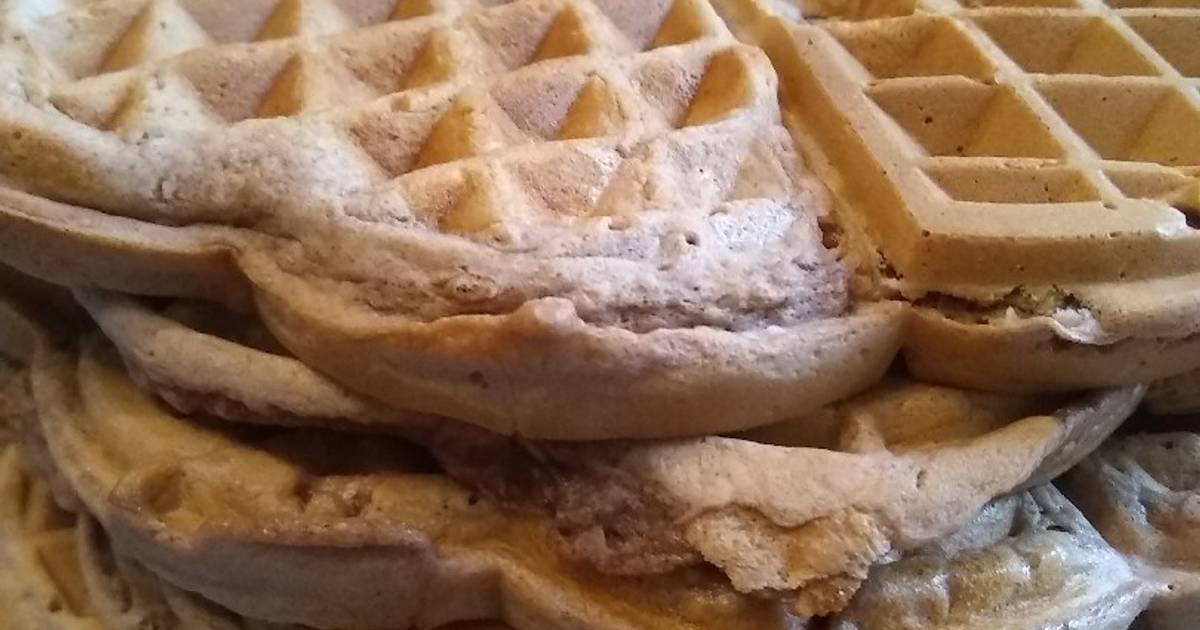 Waffles de salvado de avena y cacao Receta de 🌺 Sonia 🌺 Cookpad