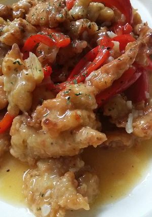 Foto resep Ayam Saus Lemon