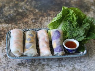 Vietnamese summer rolls 🌈