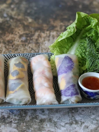 Simple Way Make Recipe Vietnamese summer rolls 🌈 that is Awesome, Perfect}