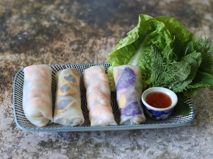 Simple Way Make Recipe Vietnamese summer rolls 🌈 that is Awesome, Perfect}
