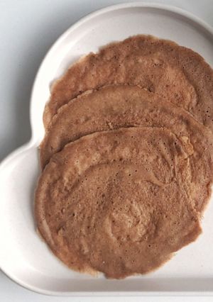Una foto de Tortita de avena y cacao