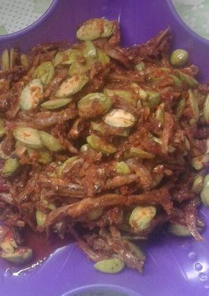 Foto resep Sambel teri pete