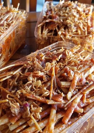 Foto resep Mie Lidi bumbu basah