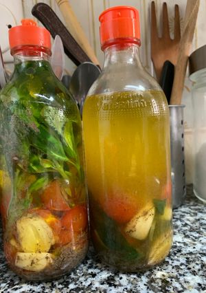 Una foto de Aceite de albahaca