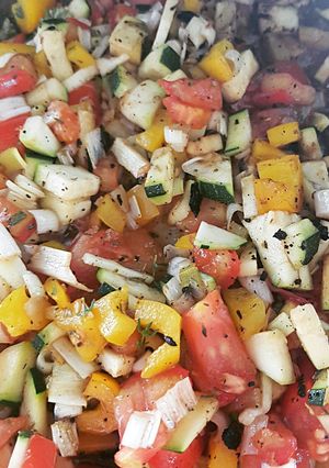 Une photo de Légumes grillées au barbecue