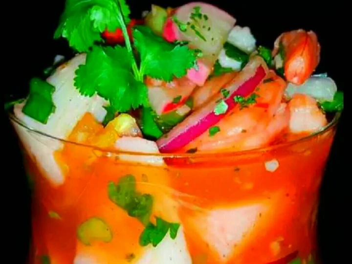 Recipe Mike&amp;#39;s Coctel de Camarones [mexican shrimp cocktail] the Delicious Perfect