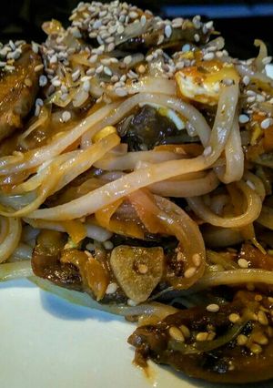 Una foto de PAD THAI De Champignones...!