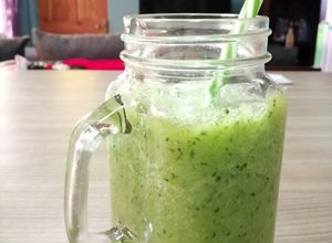 Una foto de Batido verde