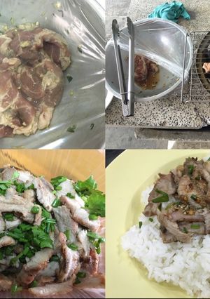 รูปของ ข้าวคอหมูย่าง
