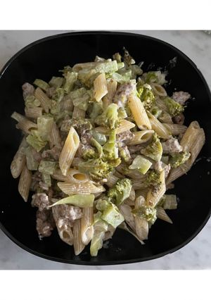 Foto di Penne con broccoli e salsiccia 🥦