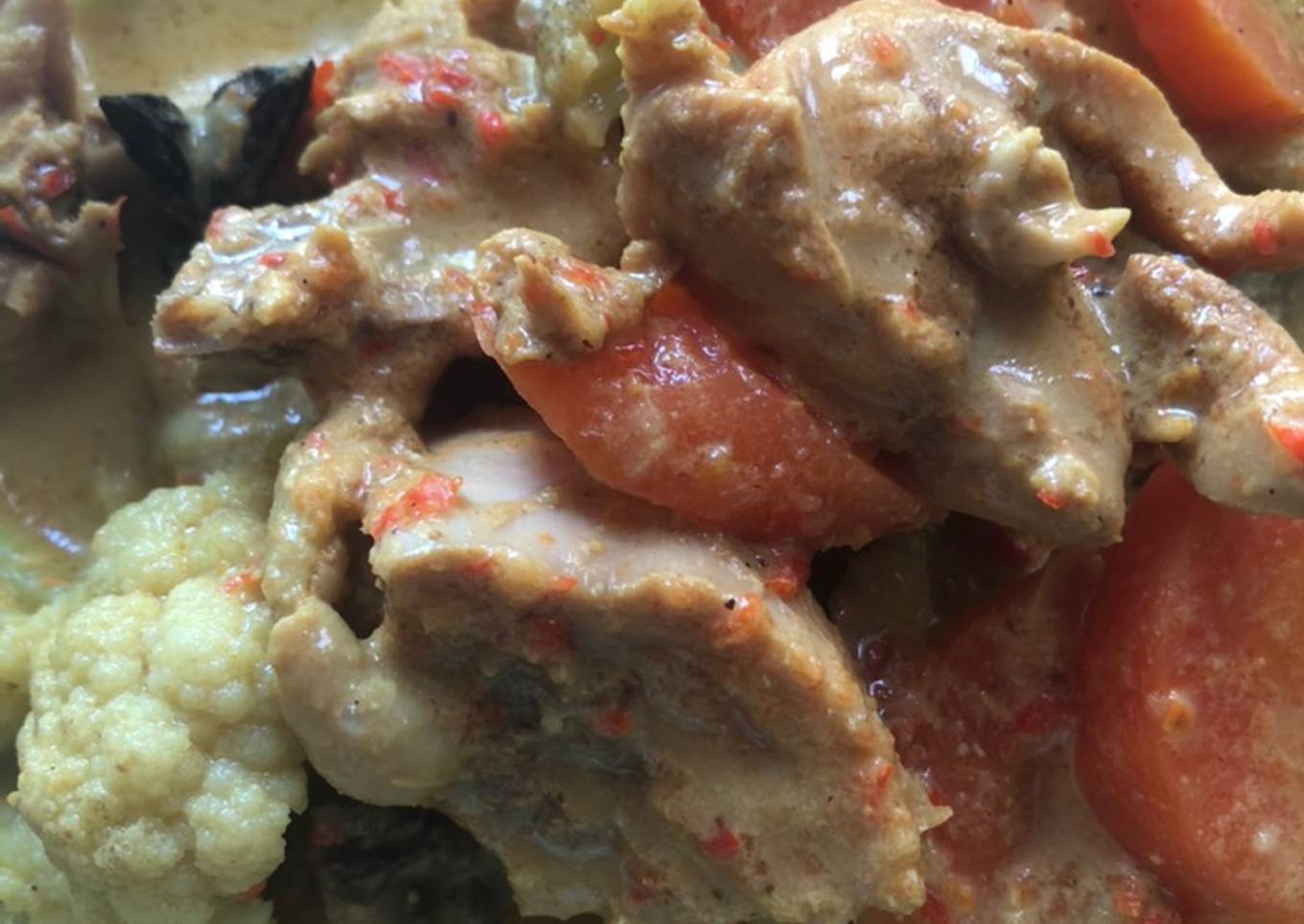 Indian chicken curry