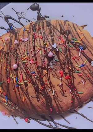 A picture of Sandwich Nutella dora cake.