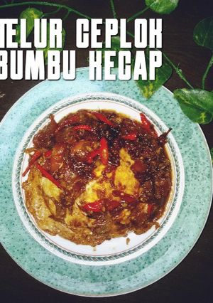 Foto resep Telur ceplok bumbu kecap