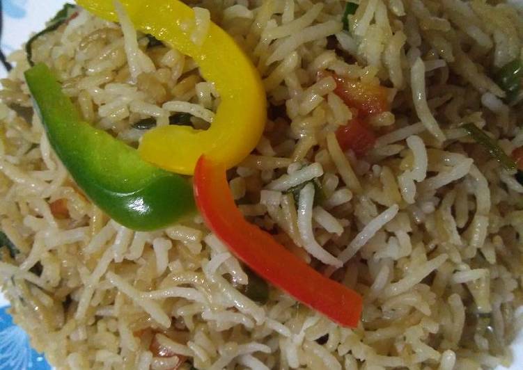 Recipe of Quick Mix veg Chinese fried rice