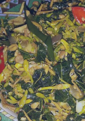 Foto resep Tumis bunga n daun pepaya