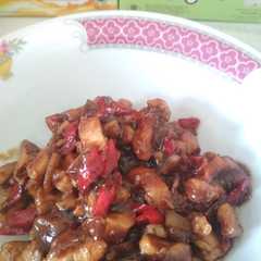 A picture of Ayam Lada Hitam.